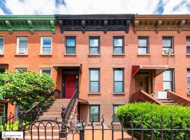 93 3rd St, New York City, NY 11231 - view of front of property featuring brick siding and cooling unit