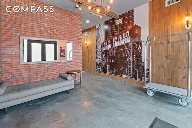 common area featuring visible vents