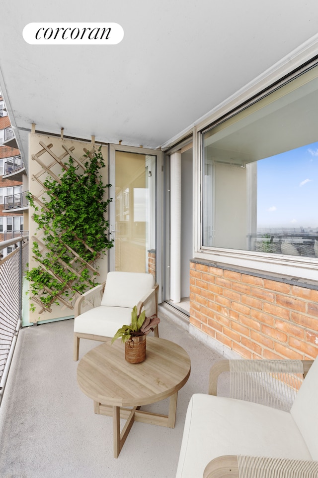185 Park Row Unit 17F, New York City, NY 10038 - view of balcony