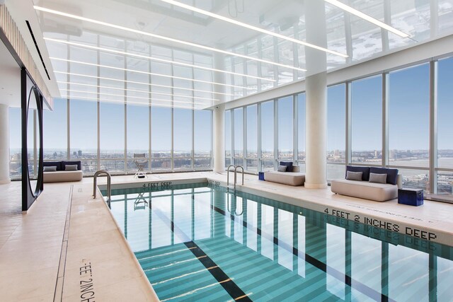 15 Hudson Yards Unit 31A, New York City, NY 10001 - view of indoor pool