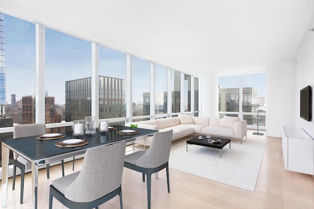 15 Hudson Yards Unit 31A, New York City, NY 10001 - sunroom / solarium featuring a city view and healthy amount of natural light