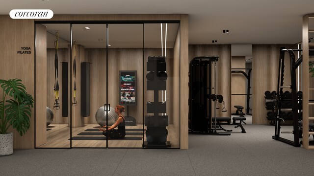 428 E 9th St Unit 411, New York City, NY 11218 - view of exercise room