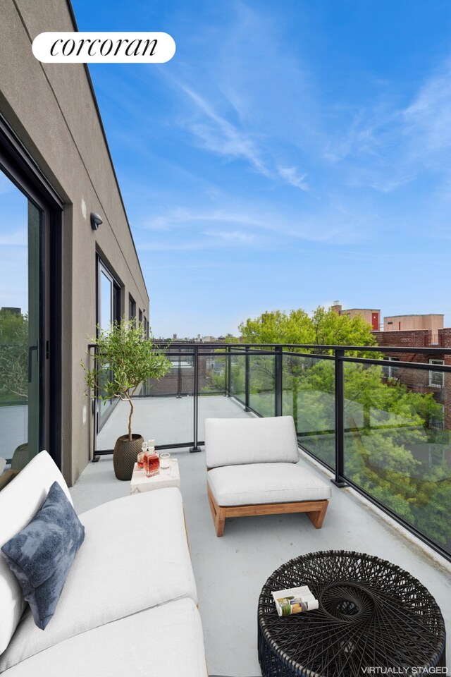428 E 9th St Unit 411, New York City, NY 11218 - view of balcony
