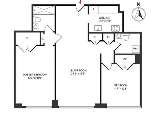 61 W 62nd St Unit 27G, New York City, NY 10023 - property floor plan