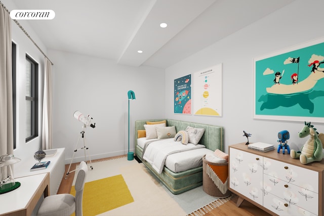171 W 79th St Unit 56, New York City, NY 10024 - bedroom featuring recessed lighting, baseboards, and wood finished floors
