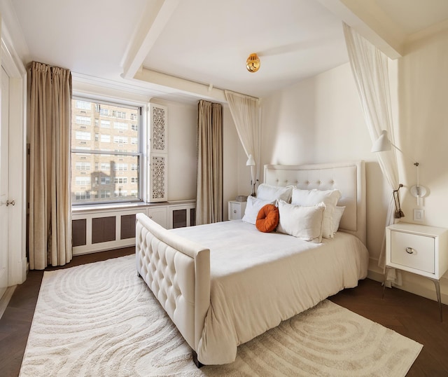 71 Park Ave Unit 10-A, New York City, NY 10016 - bedroom with wood finished floors