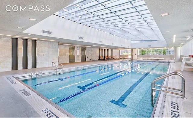 view of indoor community pool