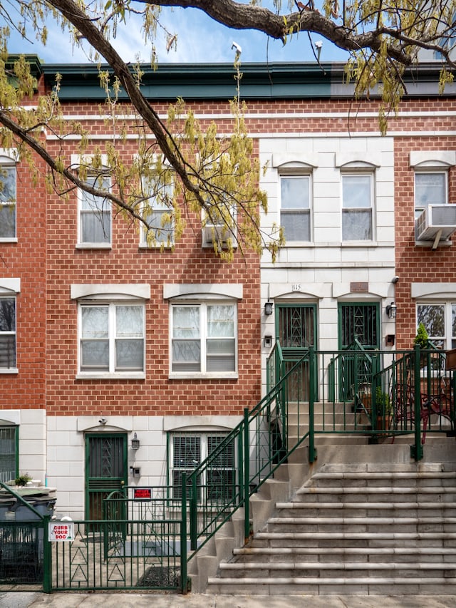 multi unit property with brick siding