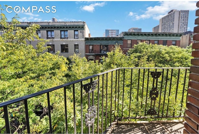 211 Thompson St Unit 5L, New York City, NY 10012 - view of balcony