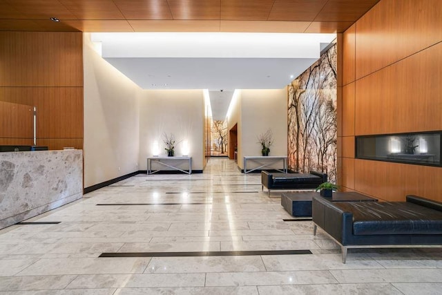 view of building lobby