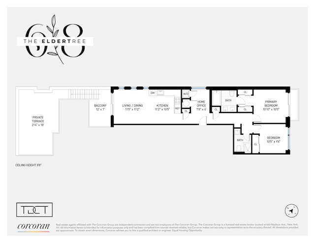 68 Eldert St Unit 3B, New York City, NY 11207 - home floor plan