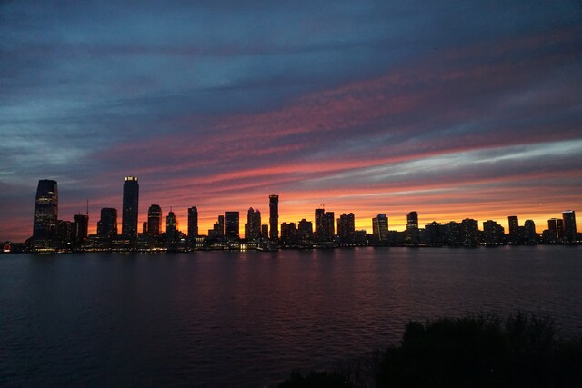 20 River Ter Unit 11L, New York City, NY 10282 - water view with skyline