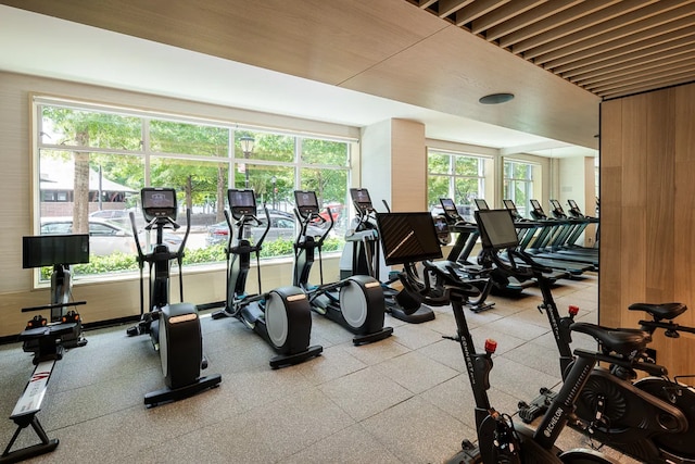 20 River Ter Unit 11L, New York City, NY 10282 - view of workout area