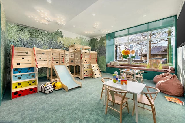 20 River Ter Unit 11L, New York City, NY 10282 - carpeted bedroom featuring multiple windows