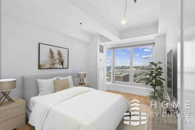 302 2nd St Unit 12H, New York City, NY 11215 - bedroom featuring wood finished floors