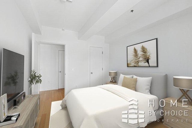302 2nd St Unit 12H, New York City, NY 11215 - bedroom with wood finished floors