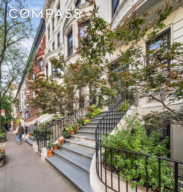 134 W 80th Street Parlor, New York City, NY 10024 - view of property's community with stairs
