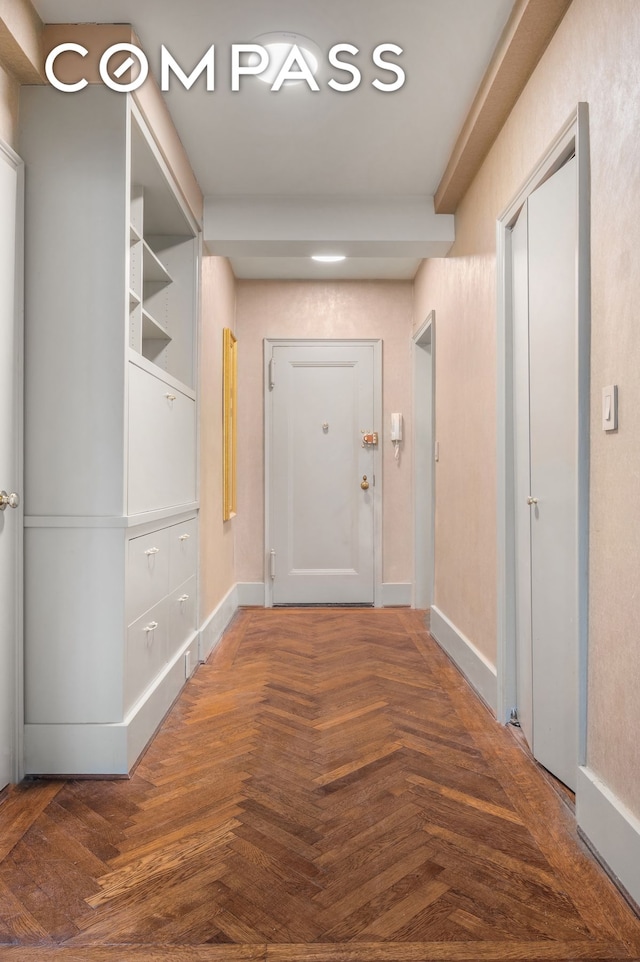 50 Park Ave Unit 15B, New York City, NY 10016 - corridor with baseboards