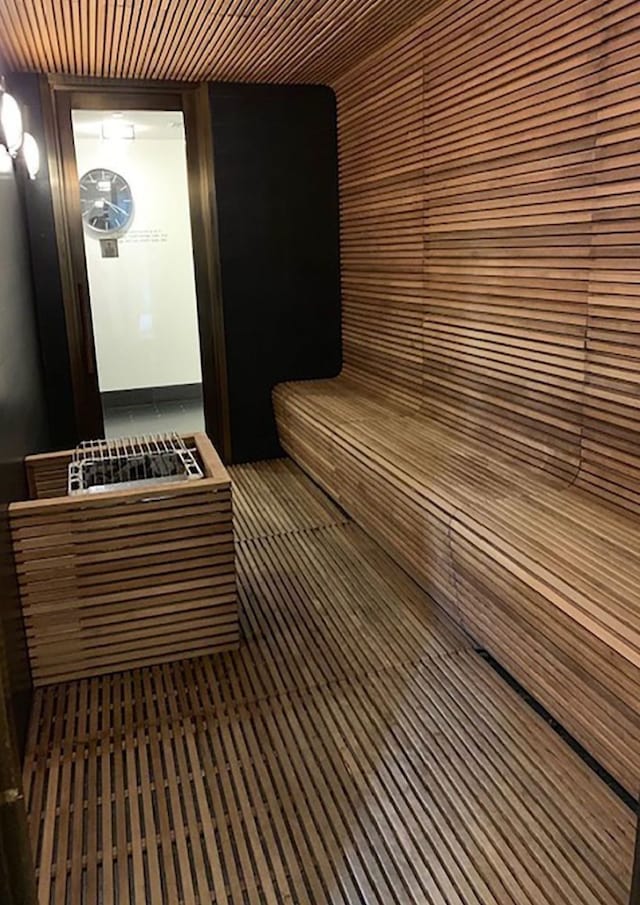 view of sauna / steam room