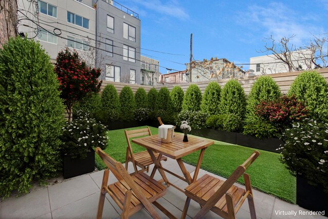 224 N 6th Street Parlour, New York City, NY 11211 - view of patio