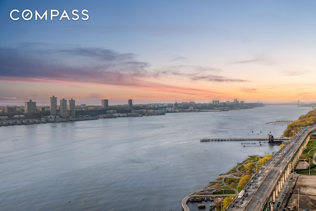 10 Riverside Blvd Unit 28C, New York City, NY 10069 - water view with city skyline