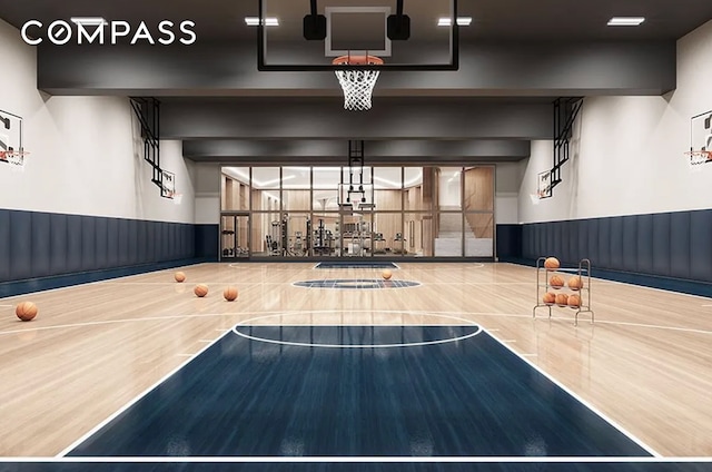 10 Riverside Blvd Unit 28C, New York City, NY 10069 - view of sport court with community basketball court
