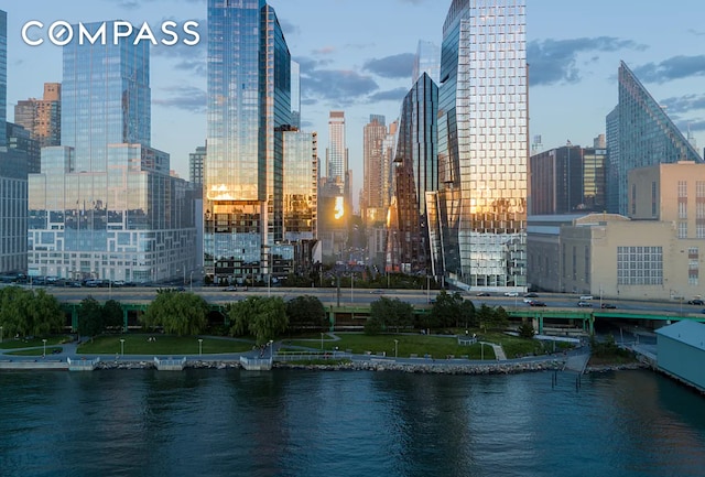 10 Riverside Blvd Unit 28C, New York City, NY 10069 - skyline view with a large body of water