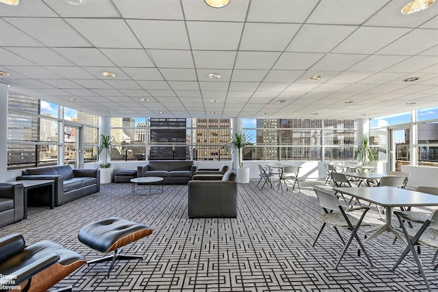 view of community lobby