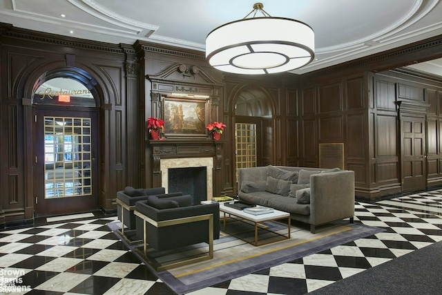 view of building lobby