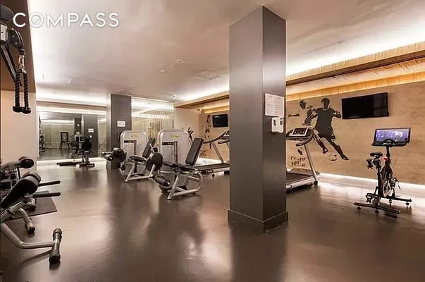 view of gym