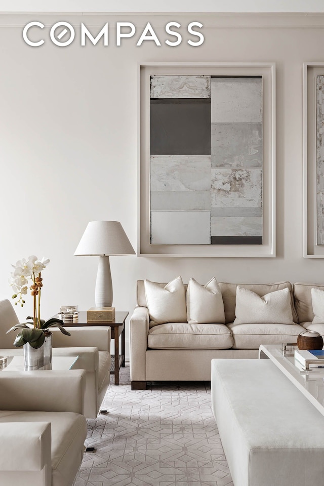 212 W 18th St Unit 14A, New York City, NY 10011 - view of living room