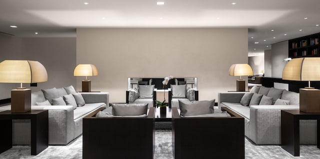 20 Pine St Unit 2207, New York City, NY 10005 - building lobby featuring recessed lighting