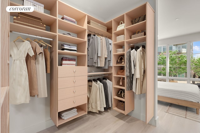 166 Washington Ave Unit 4A, New York City, NY 11205 - spacious closet with wood finished floors