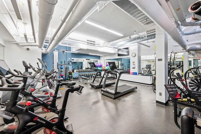 65 W 13th St Unit 9B, New York City, NY 10011 - view of gym