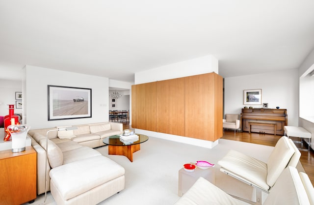view of living area
