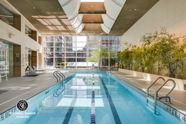 70 Little W St Unit 5C, New York City, NY 10280 - indoor community pool with a patio