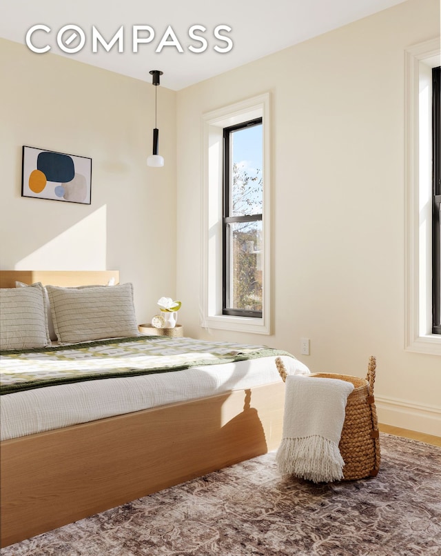 198 Madison St Unit Sf, New York City, NY 11216 - bedroom with baseboards