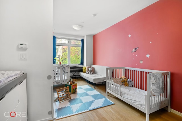 265 W 122nd St Unit C, New York City, NY 10027 - bedroom featuring wood finished floors