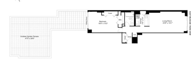 101 W 79th St Unit 2G, New York City, NY 10024 - view of home floor plan