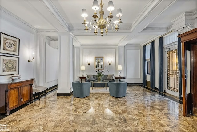 view of community lobby
