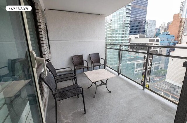 303 E 57th St Unit 16F, New York City, NY 10022 - balcony featuring a city view