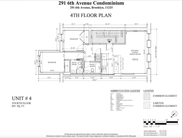 291 6th Ave Unit 4, New York City, NY 11215 - property floor plan
