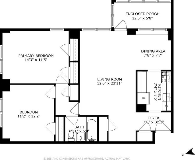 303 W 66th St Unit 16Bw, New York City, NY 10023 - property floor plan