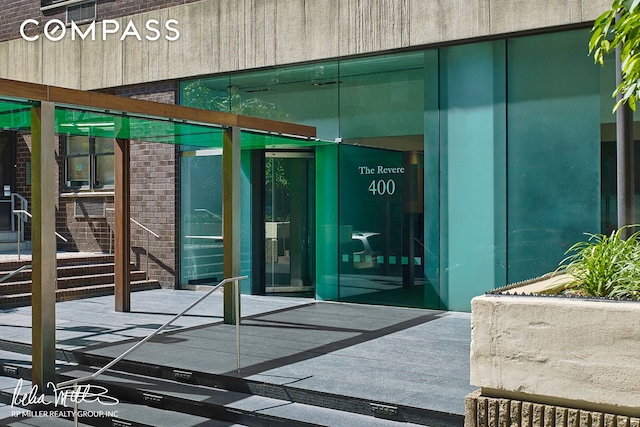 400 E 54th St Unit 15E, New York City, NY 10022 - view of exterior entry featuring brick siding