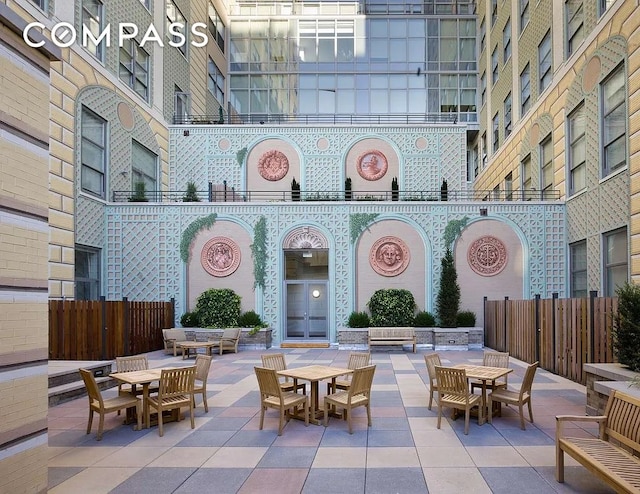 110 Livingston St Unit 6C, New York City, NY 11201 - view of patio with outdoor dining space