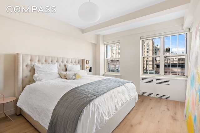 320 W 76th St Unit 7De, New York City, NY 10023 - bedroom with wood finished floors