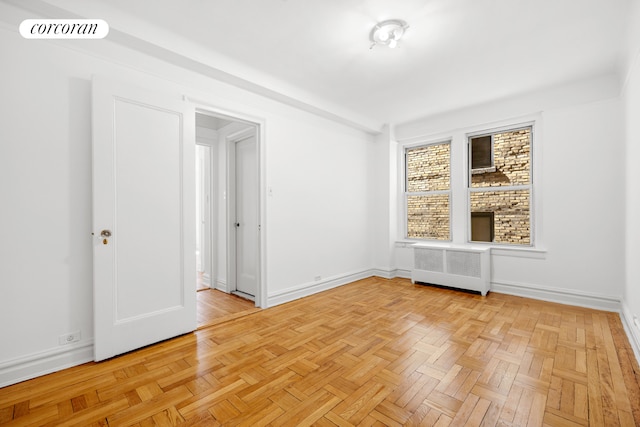 285 Riverside Dr Unit 3F, New York City, NY 10025 - unfurnished room with radiator and baseboards