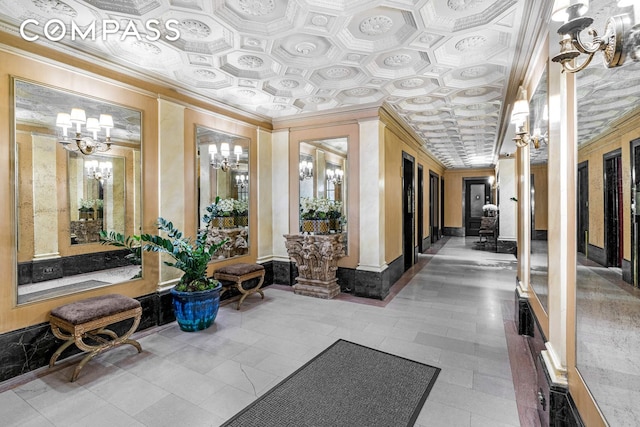 view of community lobby