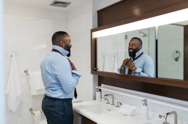 60 Riverside Blvd Unit 2801, New York City, NY 10069 - bathroom featuring vanity