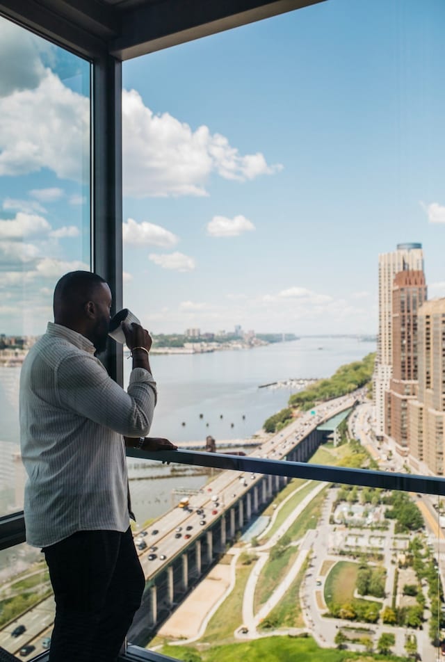 60 Riverside Blvd Unit 2801, New York City, NY 10069 - water view with nearby urban area